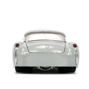 JADA MASINUTA METALICA BUGS BUNNY 1957 CHEVROLET CORVETTE 1:24 - Img 4
