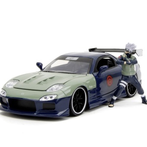 JADA MASINUTA METALICA NARUTO 1995 MAZDA RX 7 1:24 - Img 3