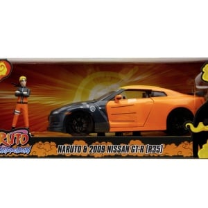 JADA MASINUTA METALICA NARUTO 2009 NISSAN GT R 1:24