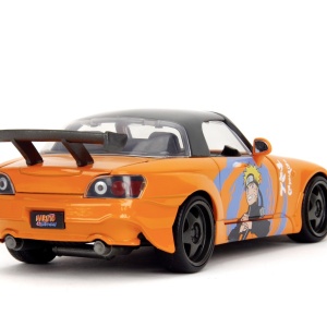 JADA NARUTO SHIPPUDEN SET FIGURINA NARUTO SI MASINUTA METALICA HONDA 2001 S2000 SCARA 1:24 - Img 5