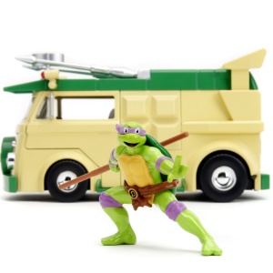 JADA NINJA SET FIGURINA DONATELLO SI VAGONUL DE PETRECERE 1:24 - Img 4