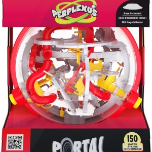 Joc de societate, Spin Master, Perplexus Portal, 150 etape, multicolor, 26.67x22.86x20.96cm - Img 2