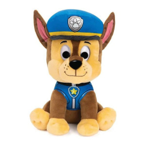Jucarie de plus Paw Patrol - Chase, 22.8 cm - Img 1