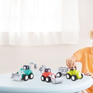 Jucarie Educativa pentru Copii, Masinuta de Constructii cu Frictiune - Img 5