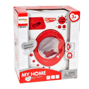 Jucarie interactiva Malplay masina de spalat rufe automata, 19 cm
