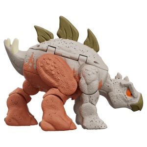 JURASSIC WORLD FIERCE CHANGERS DOUBLE DANGER DINOZAUR TRANSFORMABIL CARNOTAURUS SI STEGOSAURUS - Img 5