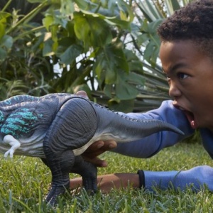 JURASSIC WORLD SURVIVAL MUSCLE MADNESS DINOZAUR INTERACTIV TYRANNOSAURUS REX - Img 5