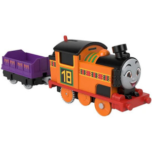 Locomotiva motorizata Nia cu un vagon Thomas si Prietenii, 21 cm - Img 2
