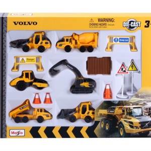 MAISTO SET UTILAJE DE CONSTRUCTII VOLVO
