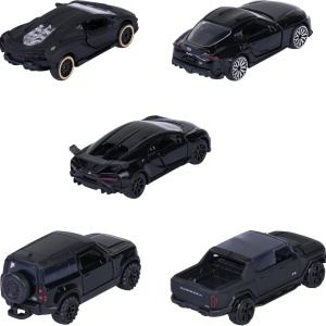 MAJORETTE SET 5 MASINUTE METALICE BLACK EDITION - Img 3