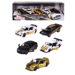 MAJORETTE SET 5 MASINUTE METALICE EDITIE LIMITATA 7.5CM