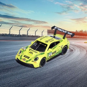 MAJORETTE SET MOTORSPORT DTM CU MASINUTA INCLUSA PORSCHE 911 GT3 R SCARA 1 LA 64 - Img 6