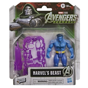 MARVEL AVENGERS DOOMSDAY ACTION VERSE SET FIGURINA MARVELS BEAST SI ACCESORII
