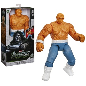 MARVEL AVENGERS DOOMSDAY TITAN SERIES FIGURINA THE THING - Img 6