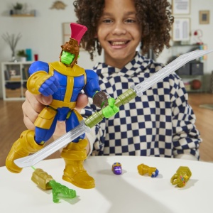 MARVEL AVENGERS MIX MASHERS SET FIGURINA HULK 12CM SI ACCESORII - Img 4