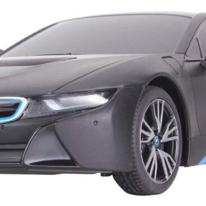 Masina cu telecomanda BMW i8 Negru, scara 1:18 - Img 4