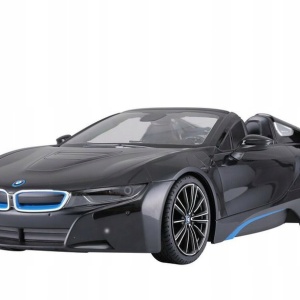 MASINA CU TELECOMANDA BMW I8 NEGRU SCARA 1 LA 12 - Img 7
