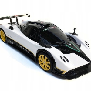 MASINA CU TELECOMANDA PAGANI ZONDA R ALB CU SCARA 1 LA 24 - Img 6