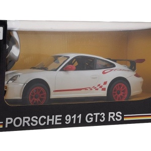 MASINA CU TELECOMANDA PORSCHE GT3 ALB CU SCARA 1 LA 14 - Img 2