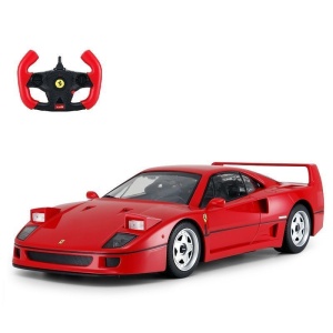 Masina cu telecomanda Rastar Ferrari F40, 1x14, 2WD, 10km/h, rosu - Img 2
