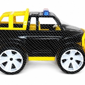 MASINA JEEP OFF ROADER NEGRU GALBEN 39CM