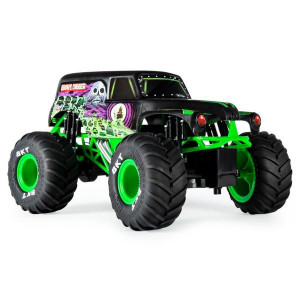 Masinuta cu Telecomanda Monster Jam- Freestyle Force Grave Digger 1:15 - Img 2