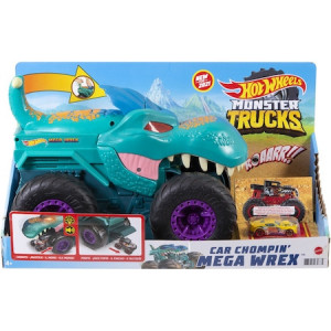 Masinuta Hot Wheels Monster Trucks - Transportator Mega Wrex