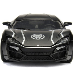 MASINUTA MARVEL AVENGERS LYKAN HYPERSPORT BLACK PANTHER SCARA 1 LA 24 - Img 5