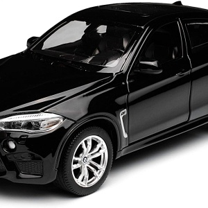 MASINUTA METALICA BMW X6M NEGRU SCARA 1 LA 24 - Img 2