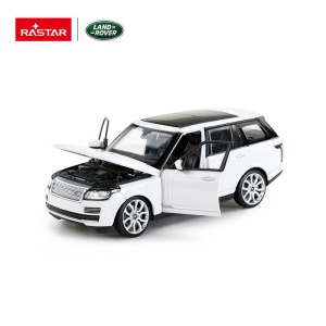 MASINUTA METALICA RANGE ROVER ALB SCARA 1 LA 24 - Img 6