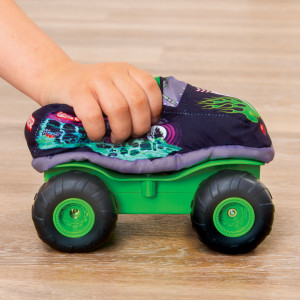 Masinuta Monster Jam RC - Grave Digger, de plus, 22 cm - Img 5