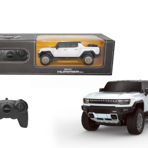 Masinuta Rastar RC - Hummer EV, alb, 1:24