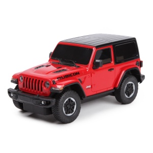 Masinuta Rastar RC - Jeep Wrangler Rubicon, rosu 1:24  - Img 3