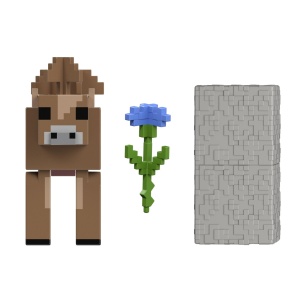MINECRAFT CRAFT A BLOCK FIGURINA MOOSHROOM 8CM - Img 3