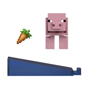 MINECRAFT CRAFT A BLOCK FIGURINA PIG 8CM - Img 3