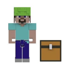 MINECRAFT CRAFT A BLOCK FIGURINA STEVE 8CM - Img 3
