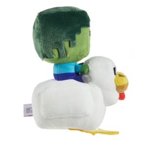 MINECRAFT FIGURINA DE PLUS CHICKEN JOCKEY 20CM - Img 5