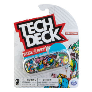Mini placa skateboard Tech Deck, Work Shop