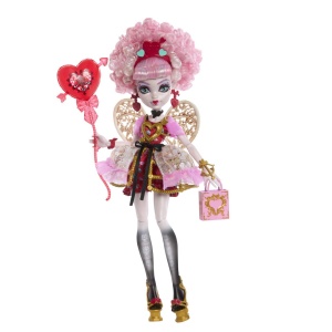 MONSTER HIGH ANIVERSARE DULCE SI INFRICOSATOARE PAPUSA CUPID ASTERIA CU ACCESORII - Img 6