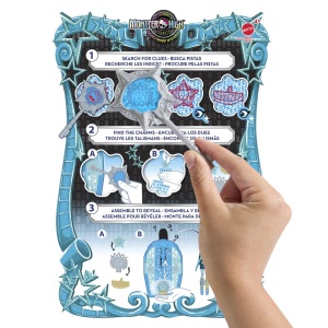 MONSTER HIGH PAPUSA FRANKIESTEIN CU DULAP REVELATOR SI ACCESORII - Img 4