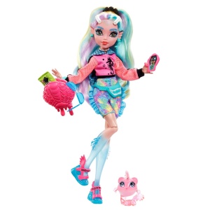 MONSTER HIGH PAPUSA LAGOONA BLUE CU ANIMALUT SI ACCESORII - Img 2