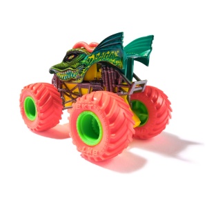 MONSTER JAM MASINUTA METALICA DRAGON SCARA 1 LA 64 - Img 3