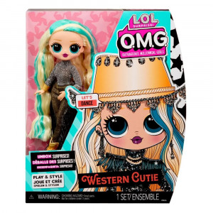 Papusa cu accesorii L.O.L. Surprise! OMG S7 Western Cutie - Img 2