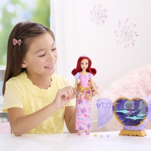 Papusa Disney Princess, Ariel jewel reveal - Img 6