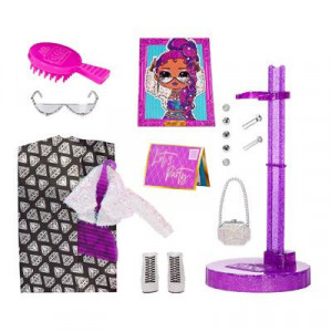 Papusa L.O.L. Surprise! OMG Birthday Doll - Runway Diva - Img 6