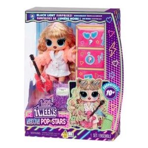Papusa L.O.L. Surprise Tweens Neon Pop, Thea Stars - Img 5