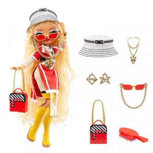 Papusa LOL Surprise 707 OMG Dolls Fierce, Mc Swag - Img 4