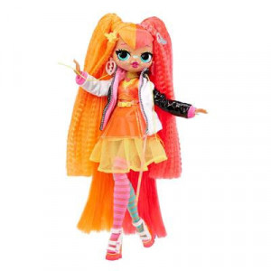 Papusa LOL Surprise 707 OMG Dolls Fierce, Neonlicious - Img 3