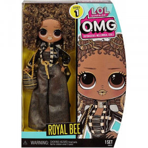 Papusa LOL Surprise OMG Royal Bee , 28cm