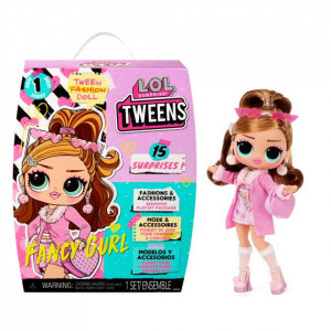 Papusa LOL Surprise Tweens, Fancy Gurl, 15 surprize - Img 2